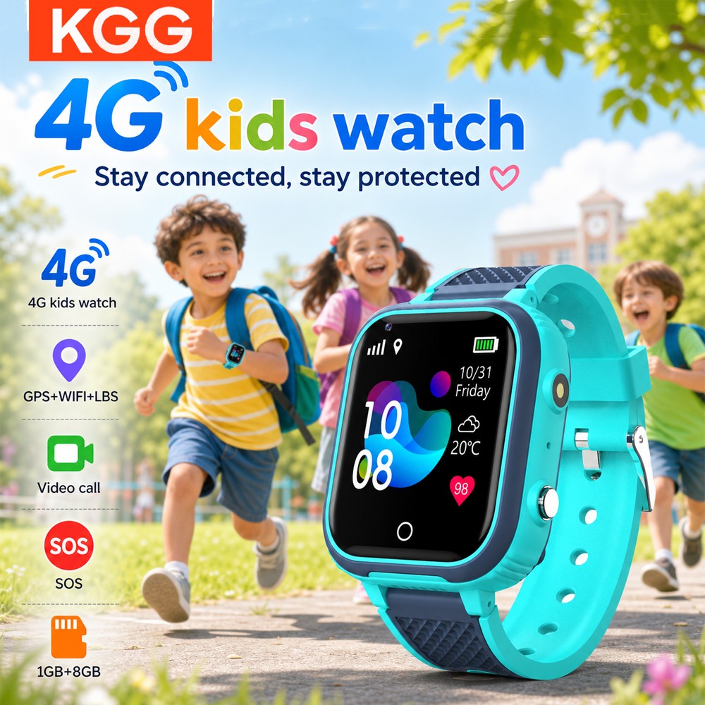 Smartwatch Watches For Kids With Gps - Smartwatch 4G per Bambini con Videochiamata,