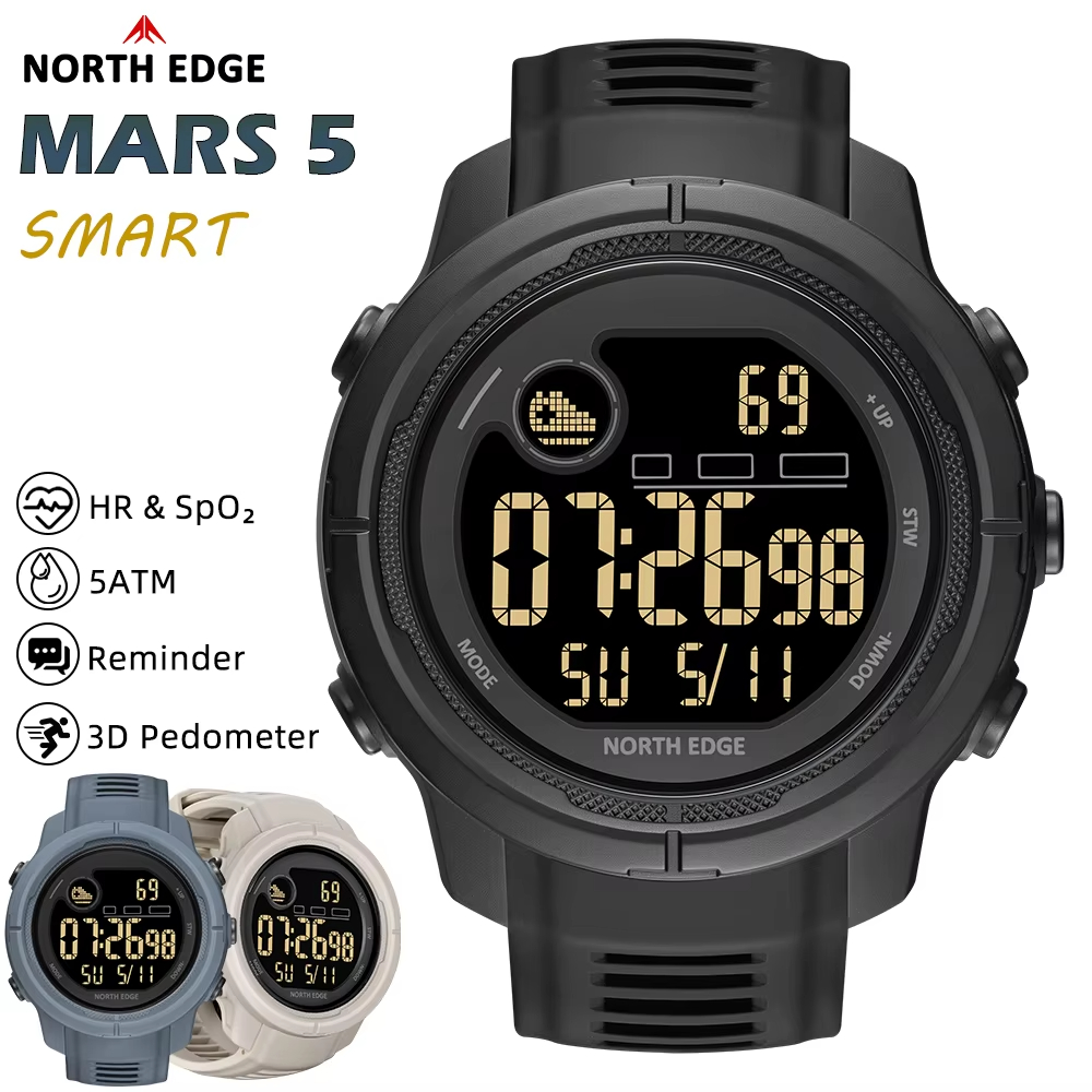 Smartwatch New Watches For Women - NORTH EDGE NUOVO MARS 5 Orologio