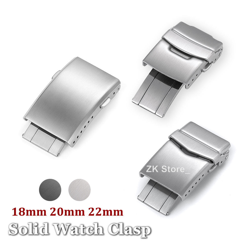 Replacement Watch Bracelet - Fibbia Pieghevole per Orologio 18mm 20mm
