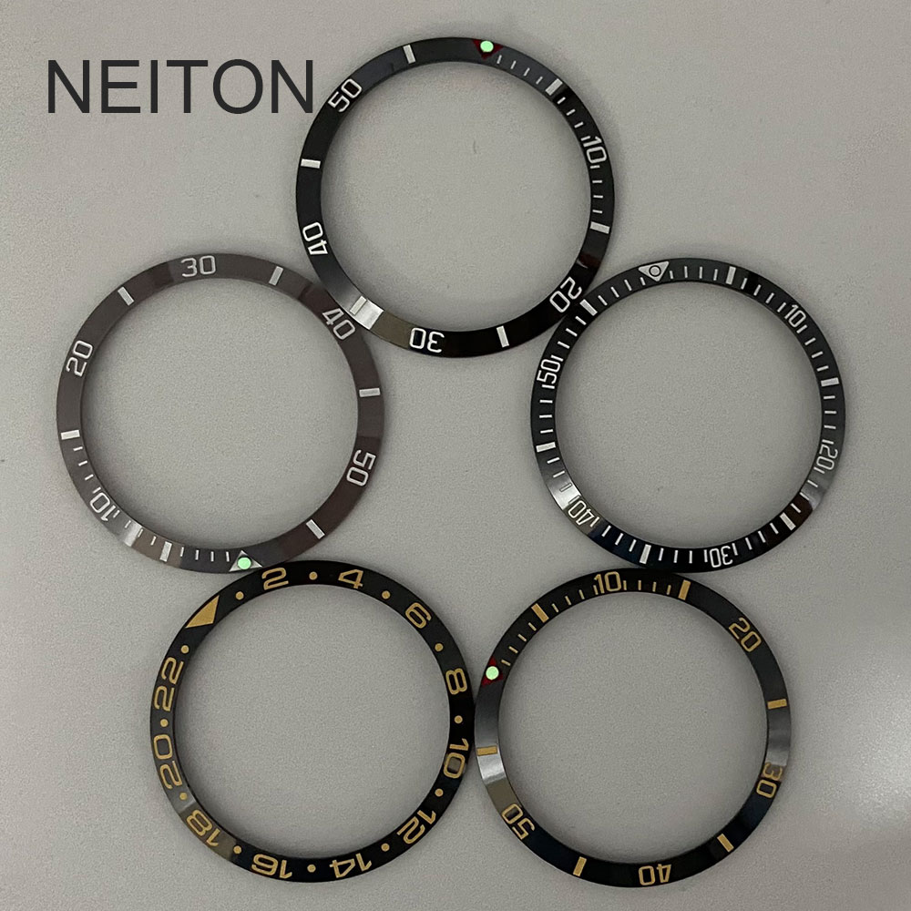 Watch Bezel Insert - NEITON 34mm inserto lunetta in ceramica