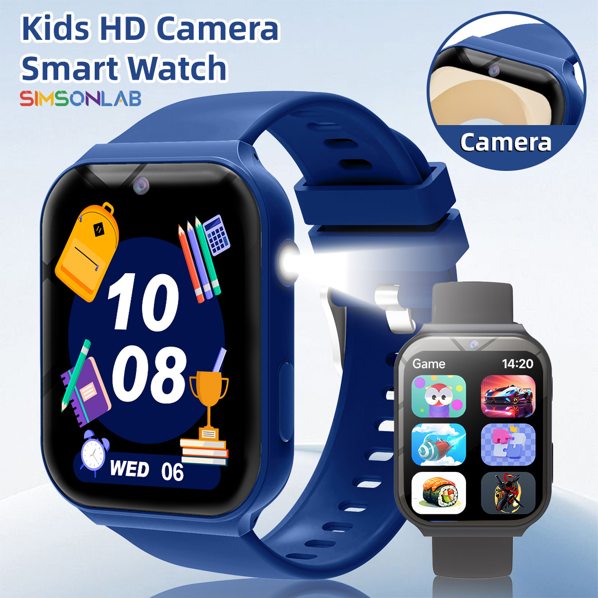 Smartwatch Watches Gift For Boys On Birthday - Smartwatch 2026 per Bambini con Telecamera
