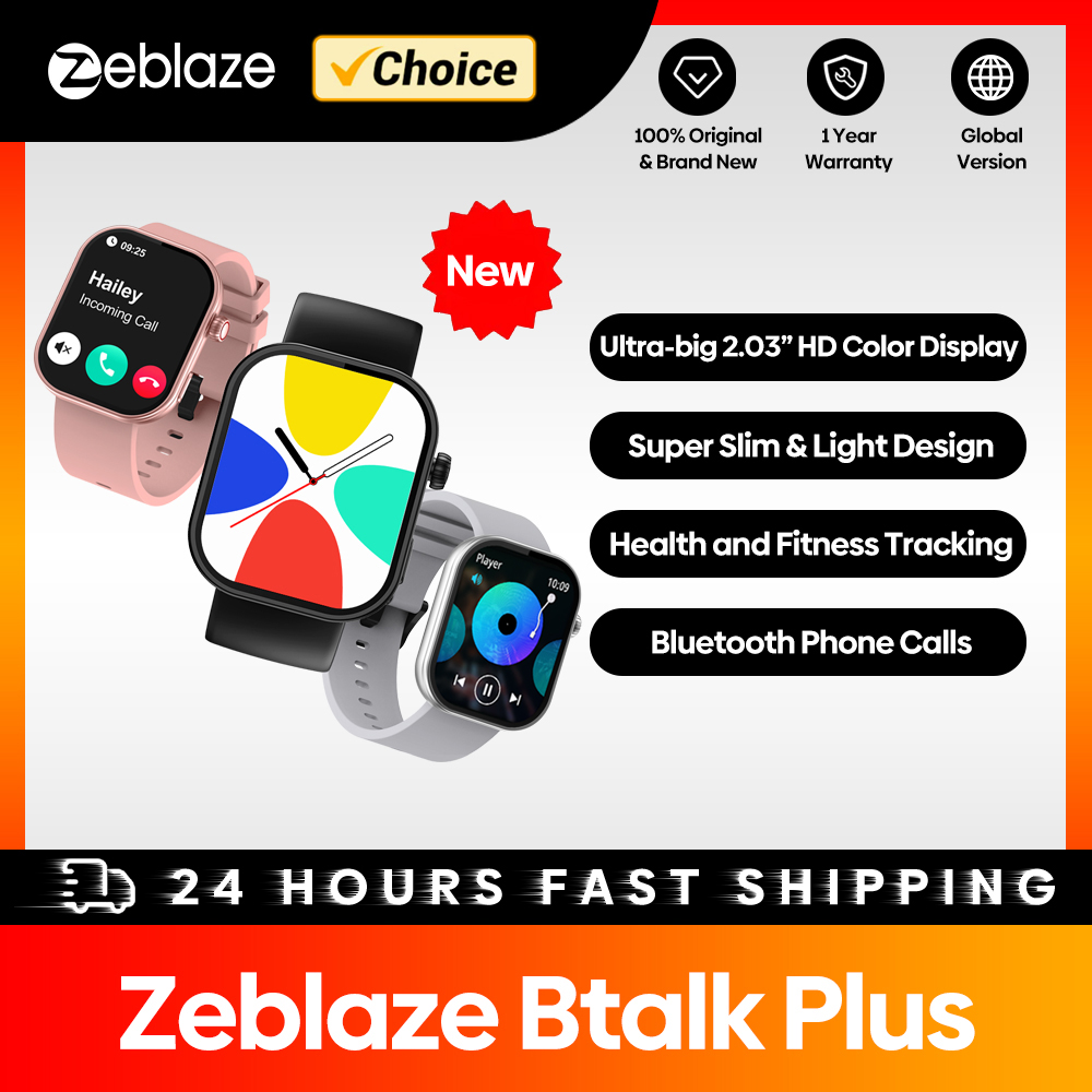 Smartwatch New Watches For Women - Nuovo Zeblaze Btalk Plus Chiamate vocali