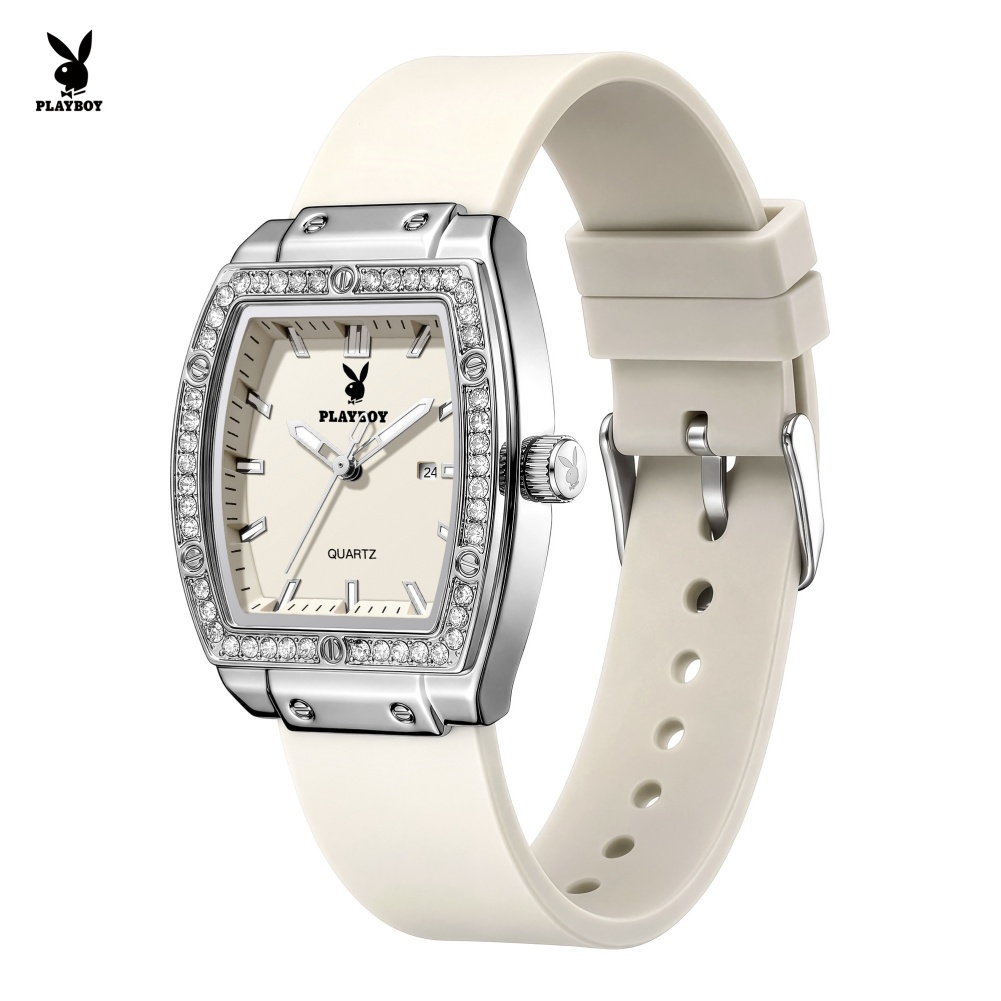 Watch Bezel Insert - PLAYBOY 3146 Orologi Eleganti da Donna,