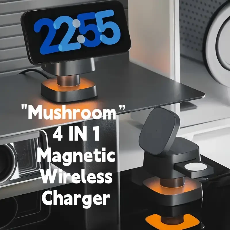 Watch 7 Smartwatch Iphone - Caricabatterie wireless magnetico 3 in 1