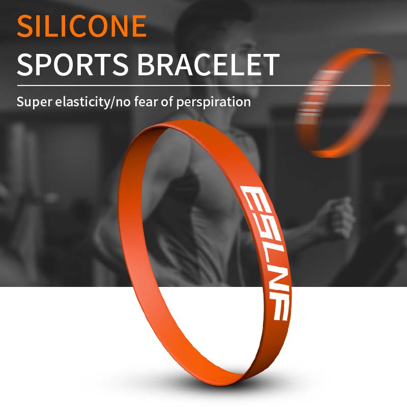 Silicone Sport Band - Polsino sportivo in gomma elastica morbida