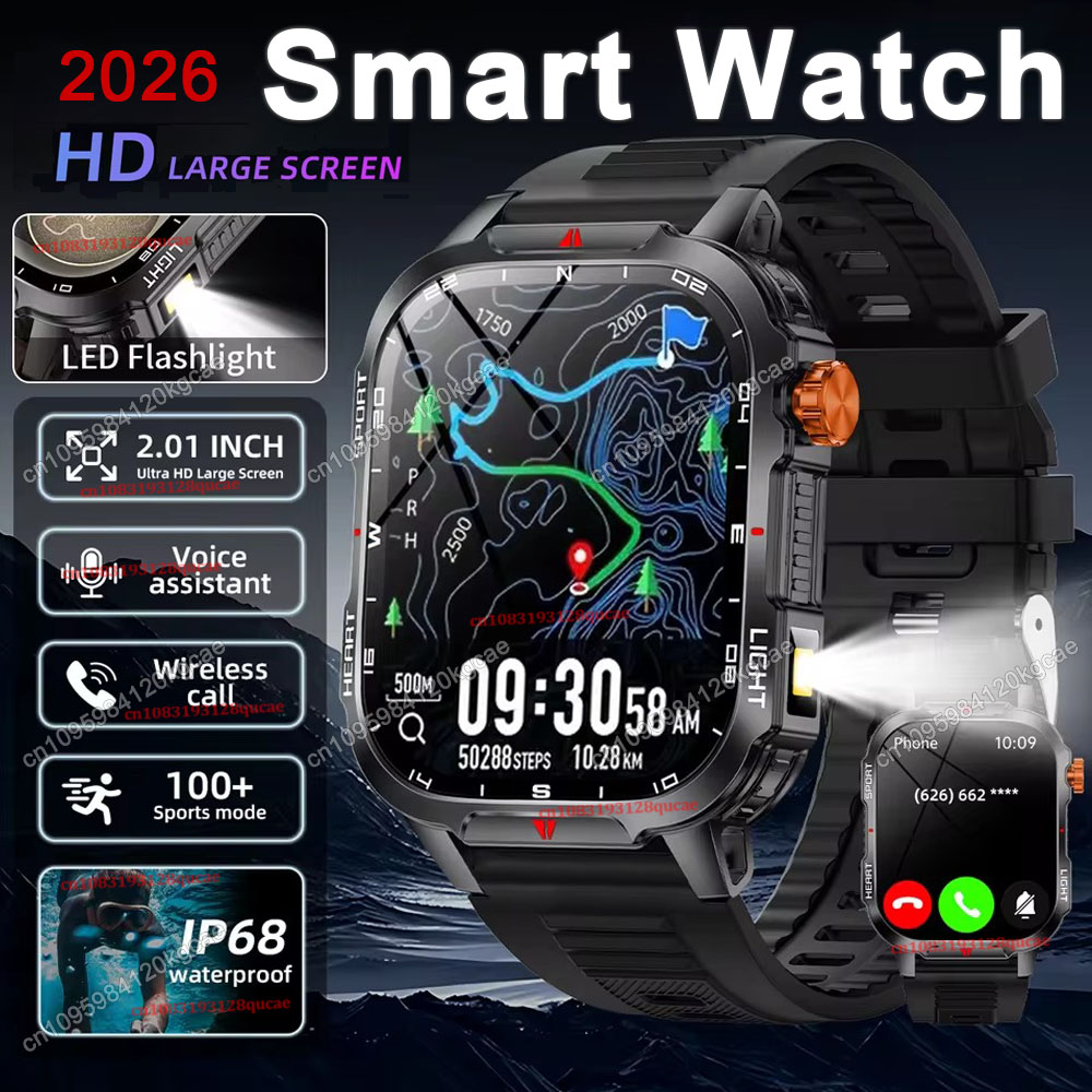 Nuovo Smartwatch Militare Robu - Smartwatch Rugged Watches For Men recensione e prezzo