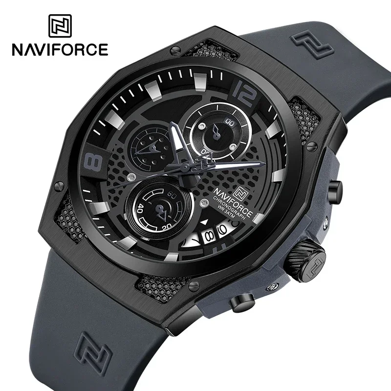 NAVIFORCE NF8051T Orologi da u - Silicone Sport Band recensione e prezzo