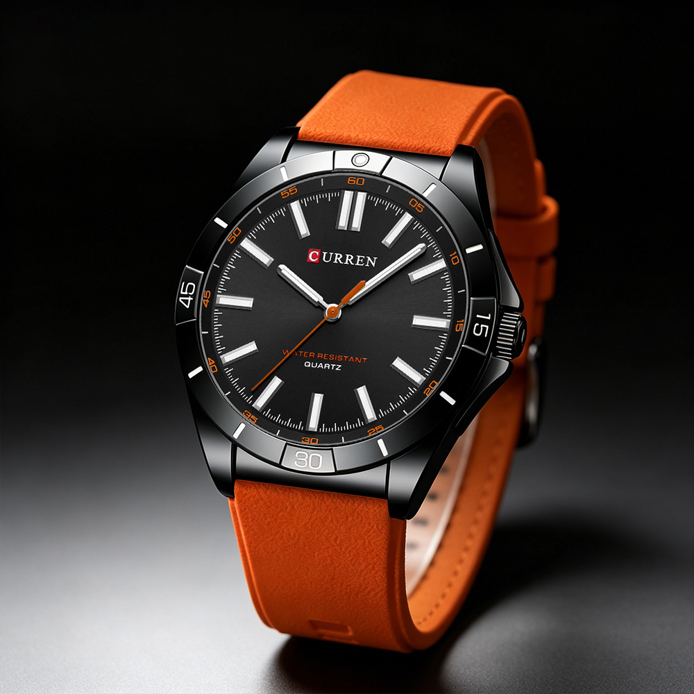 CURREN Orologio da uomo minima - Silicone Sport Band recensione e prezzo