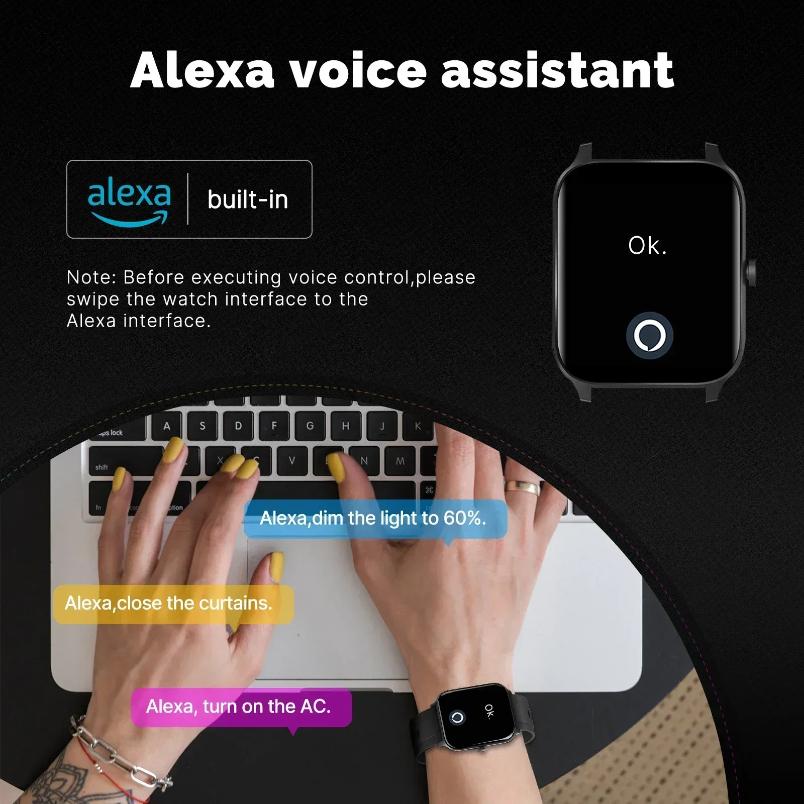 MOES Smart Watch Alexa Fitness - Watch Iwo recensione e prezzo
