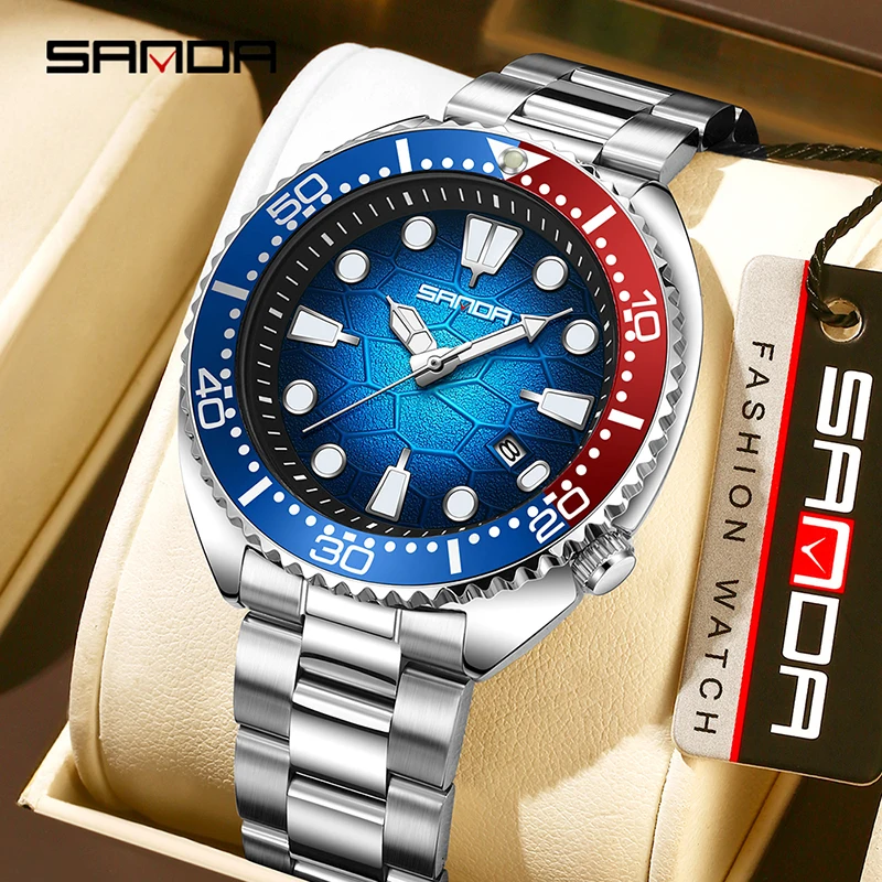 SANDA Orologio classico da uom - Smartwatch Casual Watches For Men recensione e prezzo