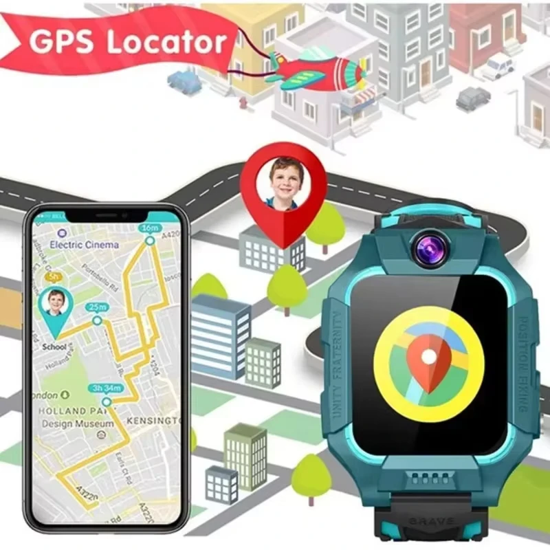 Nuovo orologio intelligente pe - Smartwatch Watches For Kids With Gps recensione e prezzo