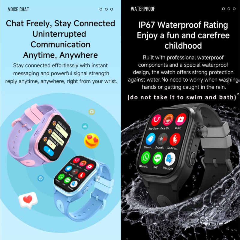 Smartwatch 4G per Bambini con  - Smartwatch Watches For Kids With Gps recensione e prezzo