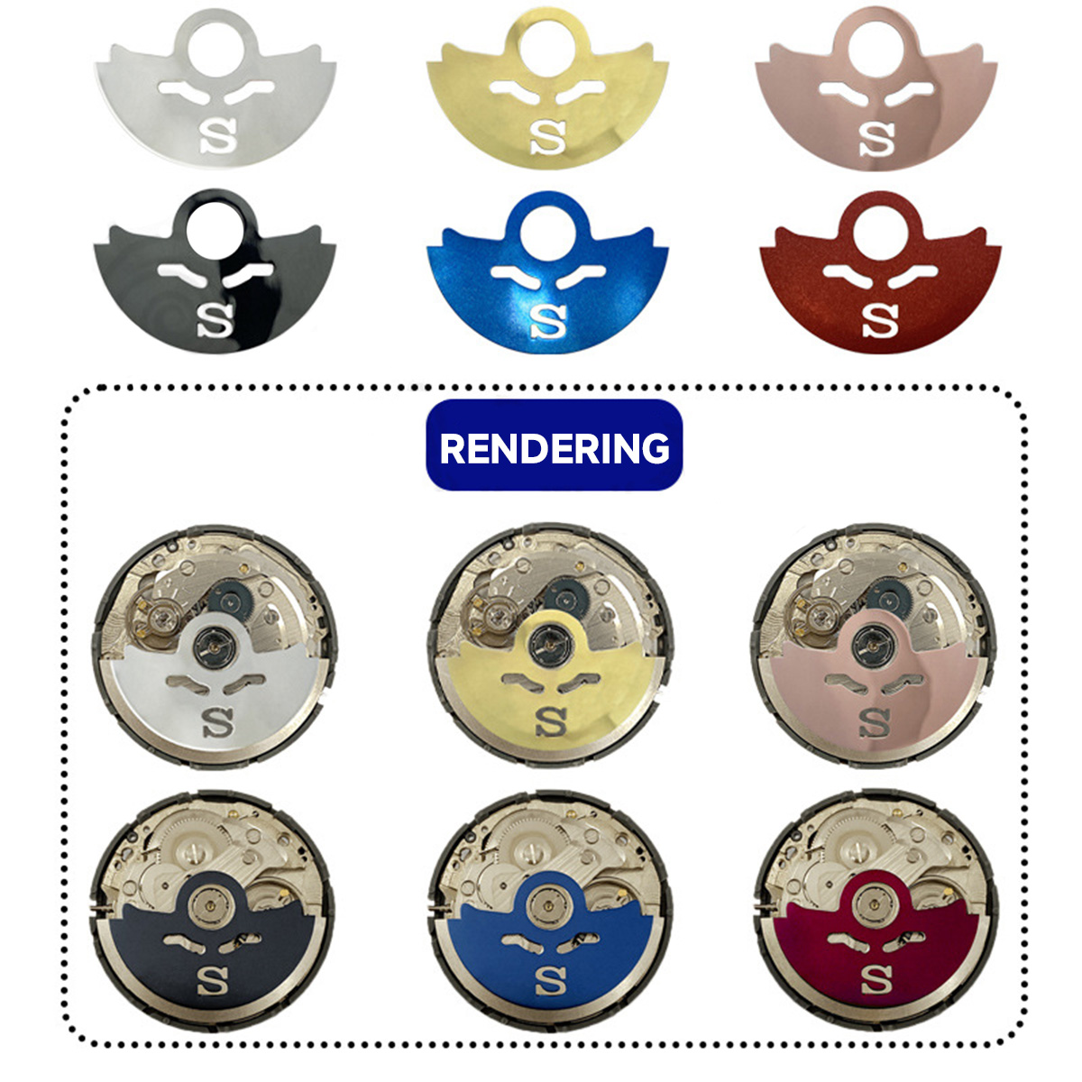 Rotore oscillante automatico i - Watch Movement Rotor recensione e prezzo