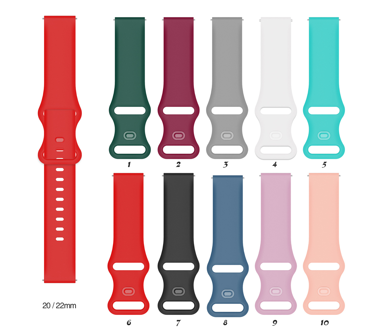 20mm 22mm cinturino in silicon - Titan Watches Smartwatch recensione e prezzo