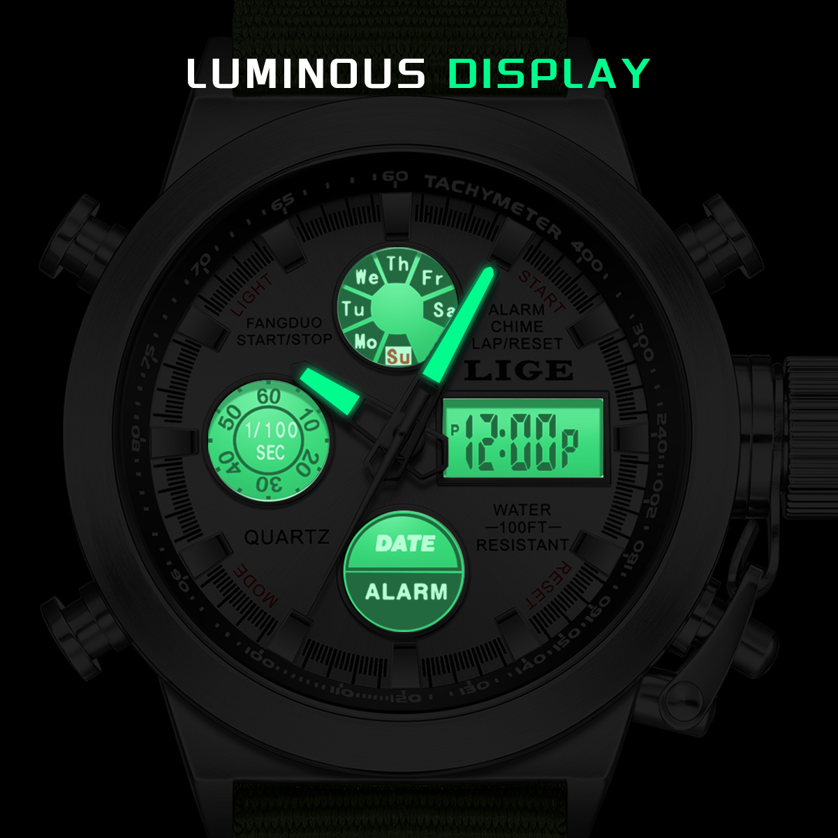 Orologio da Uomo LIGE di Grand - Smartwatch Digital Watches For Men recensione e prezzo