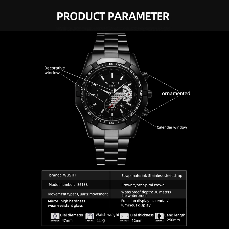 Orologio da uomo di marca di l - Smartwatch Casual Watches For Men recensione e prezzo