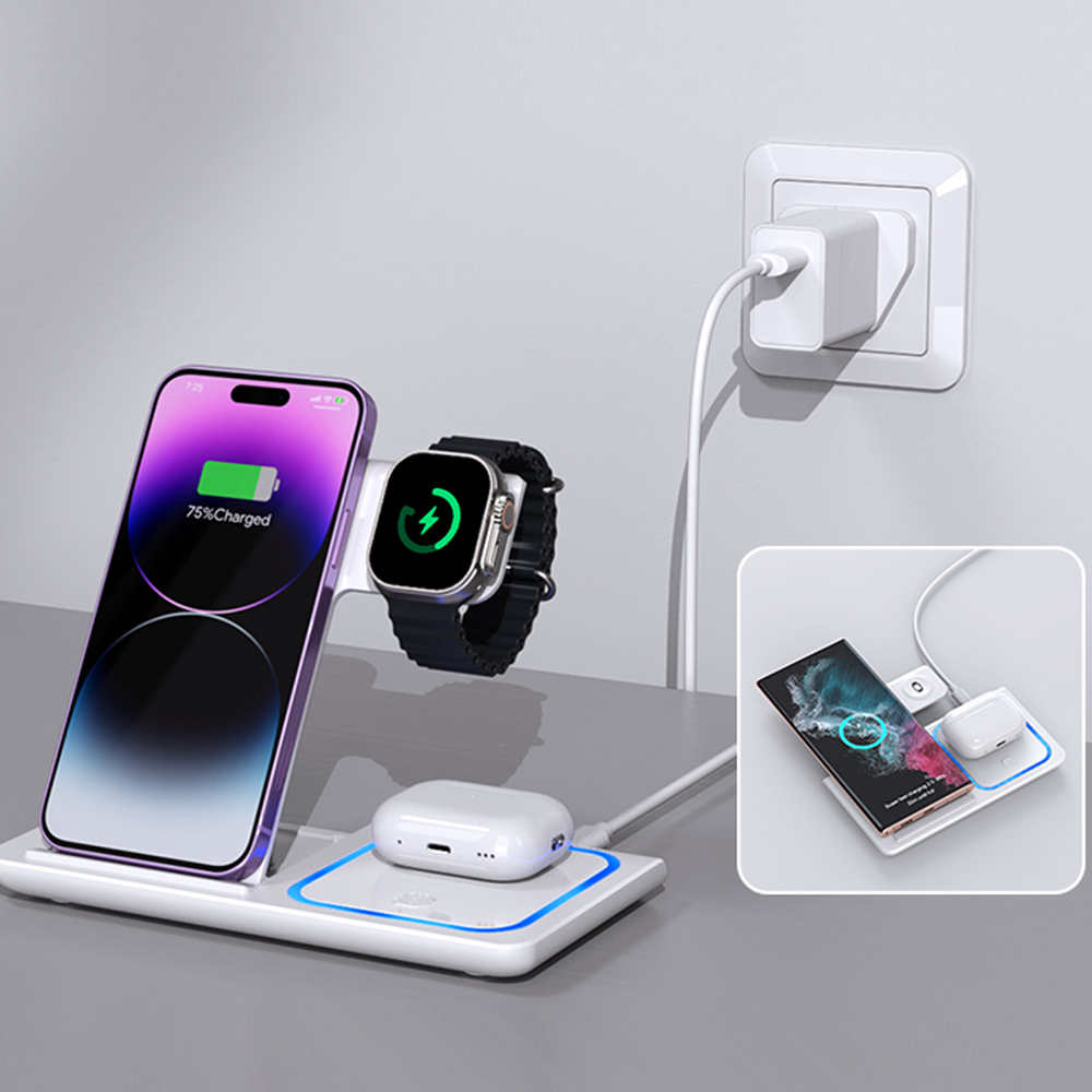 Stazione di ricarica wireless  - Watch 7 Smartwatch Iphone recensione e prezzo