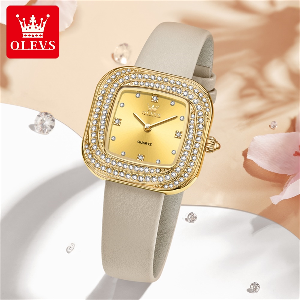 OLEVS Orologio da donna alla m - Watch Bezel Insert recensione e prezzo