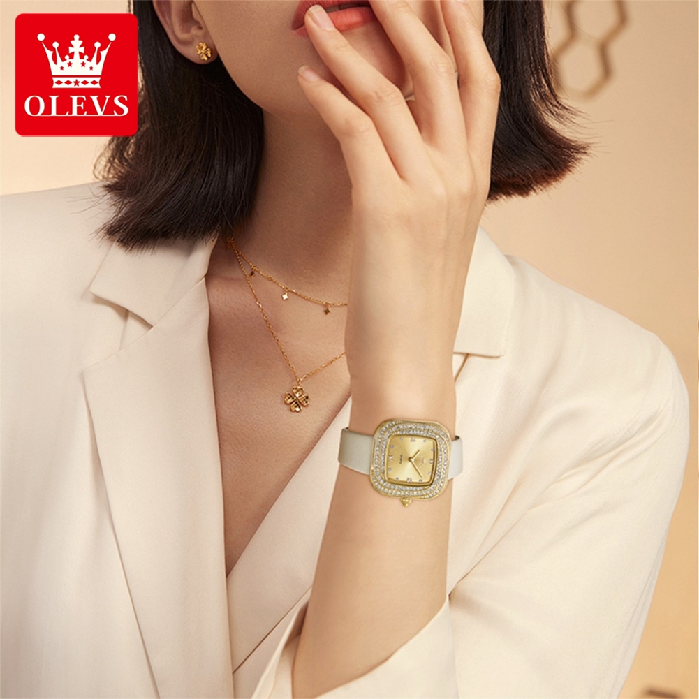 OLEVS Orologio da donna alla m - Watch Bezel Insert recensione e prezzo