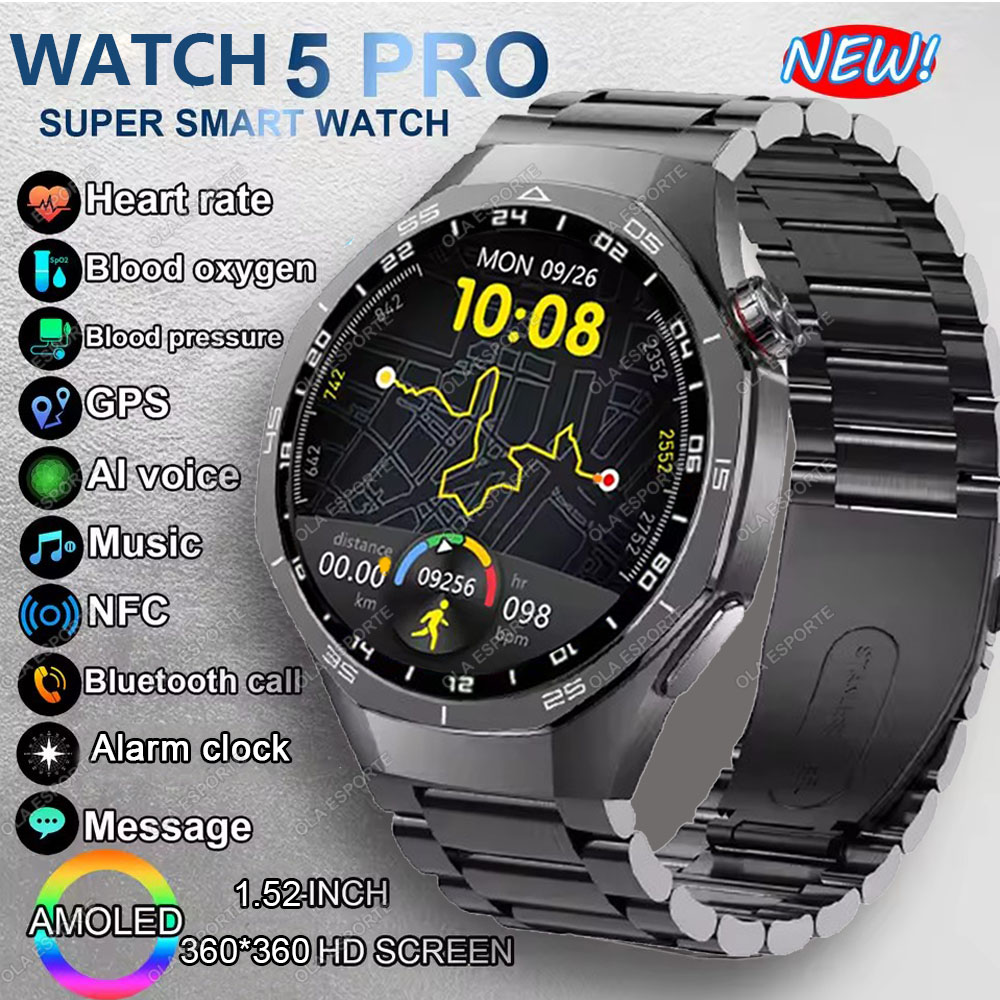 Nuovo Smartwatch 5 Pro con Dis - Smartwatch New Watches For Women recensione e prezzo