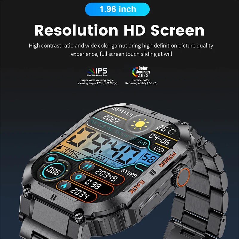 LIGE Outdoor Sports Fitness Sm - Smartwatch Digital Watches For Men recensione e prezzo