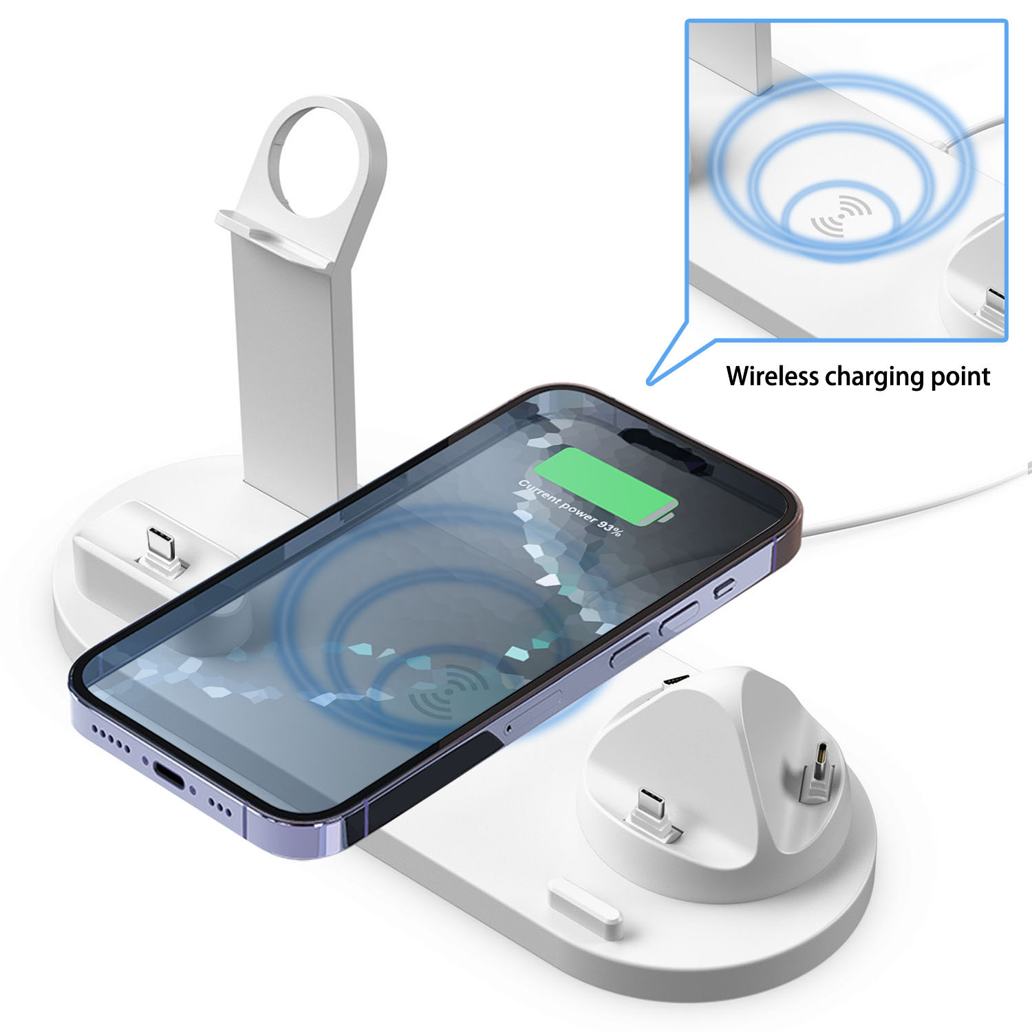 Caricabatterie wireless 7 in 1 - Watch 7 Smartwatch Iphone recensione e prezzo