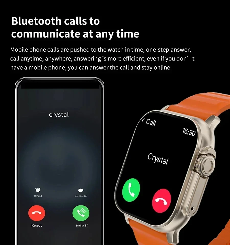 Smartwatch Originale T800 Ultr - Watch Iwo recensione e prezzo