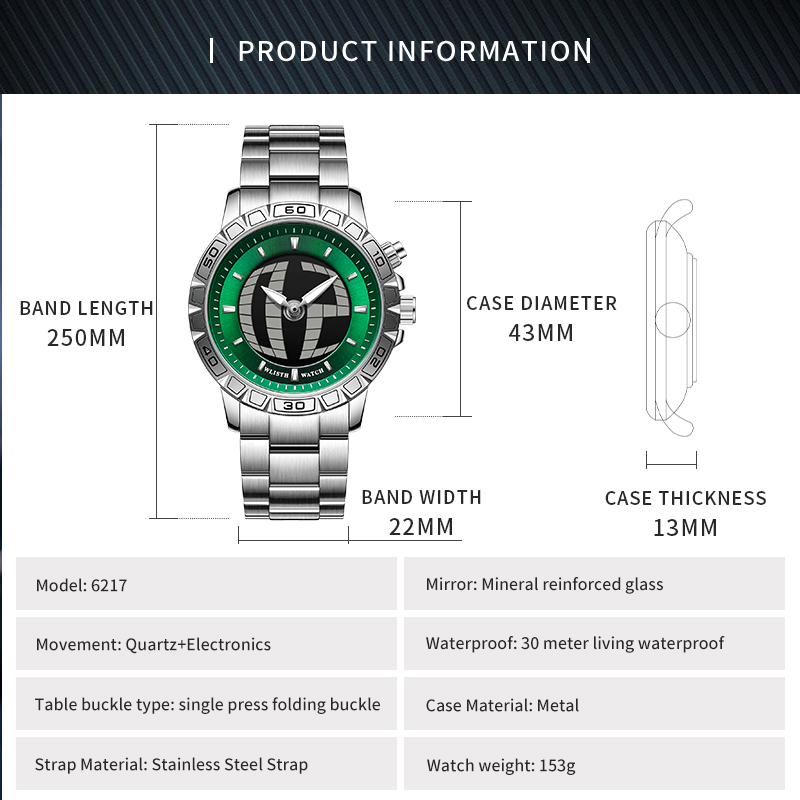 Orologio da uomo di lusso, dig - Smartwatch Digital Watches For Men recensione e prezzo