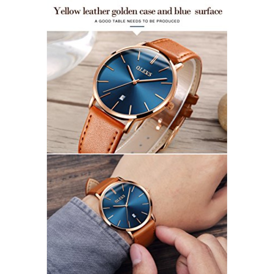 OLEVS Orologi da Uomo in Pelle - Smartwatch Digital Watches For Men recensione e prezzo
